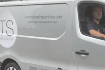 New TS Heating Services Van